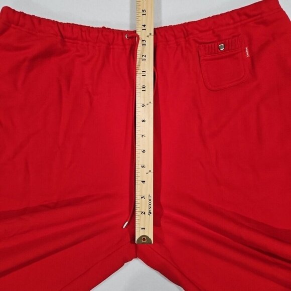 Lauren Ralph Lauren Pants Womens 3X Red Wide Leg Capri Drawstring Sweatpants - Picture 6 of 10